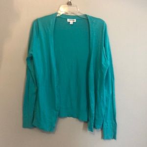 Turquoise cardigan